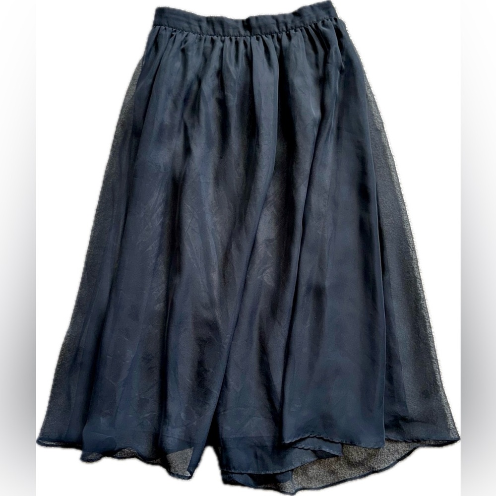 Vintage Ellen Ashley Classic Elegant Black Women's Skirt Large Rare